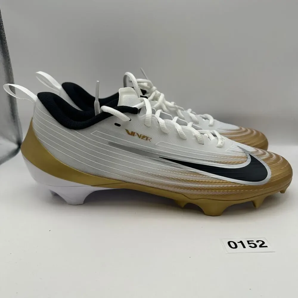 NIKE Vapor Speed 3 Gold Mens 12 Football Cleats FB3303-103